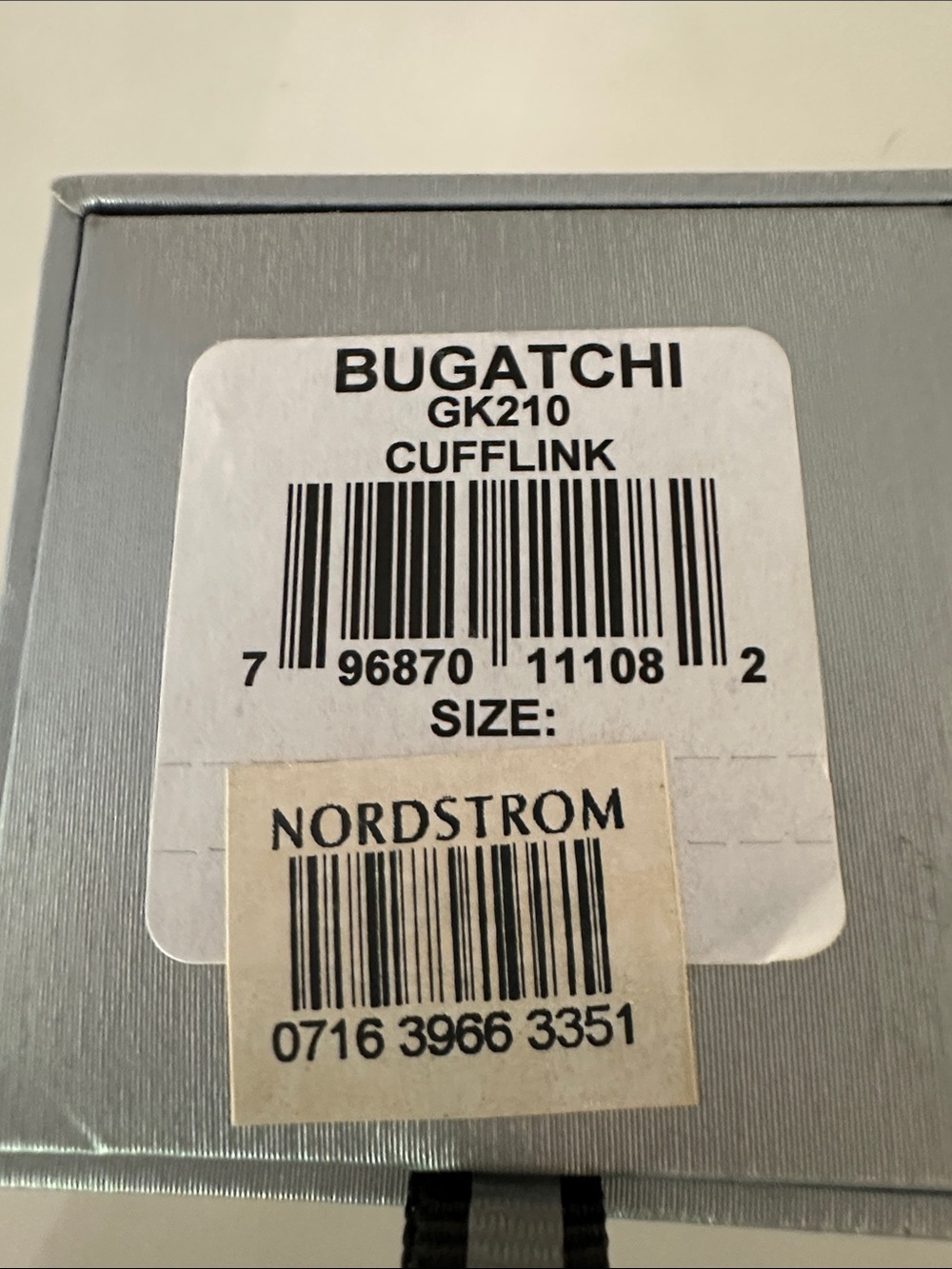NWT BUGATCHI Cufflinks - Picture 3 of 3